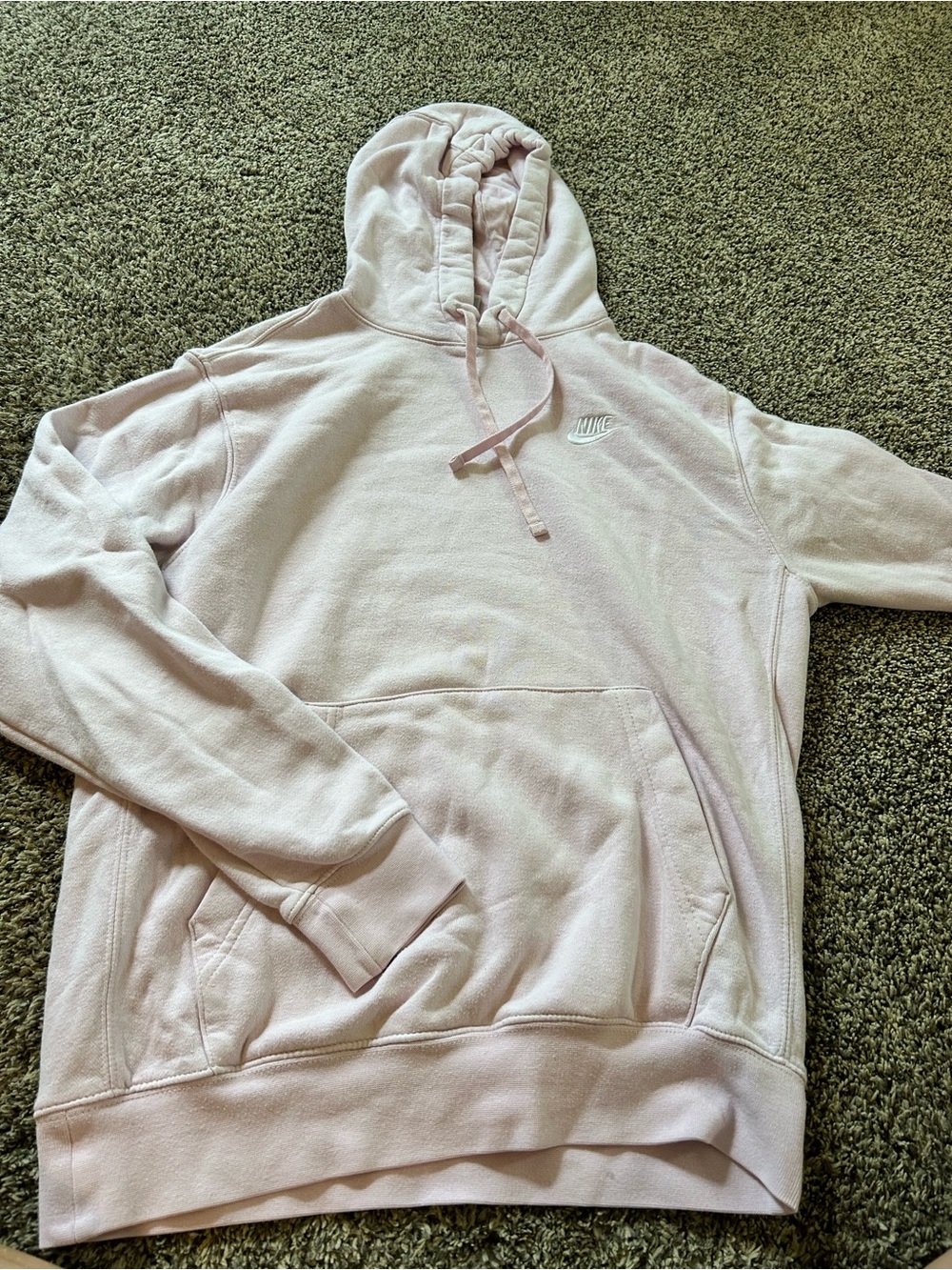 Nike Light Pink Women's Pullover Hoodie